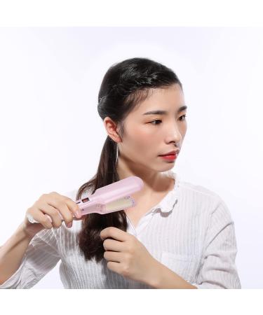 Curls Intelligent Constant Temperature Curling Iron 30 Seconds Fast PTC Heating 360 Degree Rotation Double Tube Hair Ideal for Travel and Most Important Occasions (US US Plug 110V - Buy Online on GoSupps.com