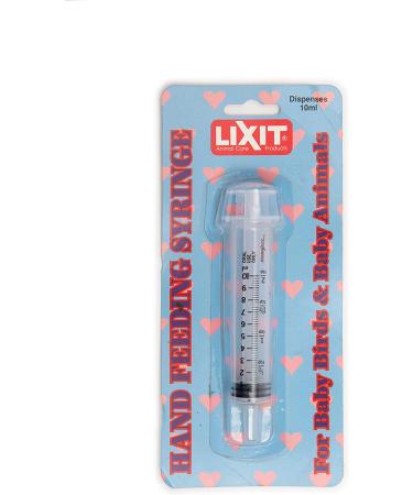 Lixit Hand Feeding Syringes 10ML Pack of 2 for Puppies, Kittens, Rabbits, and Baby Animals - Buy Online on GoSupps.com
