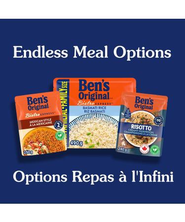 BEN'S ORIGINAL Risotto Creamy Mushroom Side Dish 240g Pouch Creamy Mushroom 1 - Buy Online on GoSupps.com