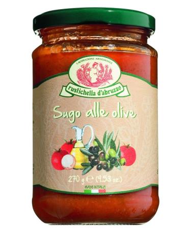 Rustichella d'Abruzzo Rustichella d'Abruzzo Sugo all olives / with olives 310 ml.
