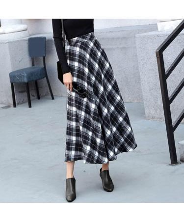 Elegant Boho A-Line Skirt | Folding Rock Casual Dress with Flower Pattern & Button Detail | International Shipping Available - Buy Online on GoSupps.com