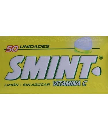 Smint Smint Tin Lemon Sugar-Free Tablet Candies - 12 units of 35g (Total 420g)