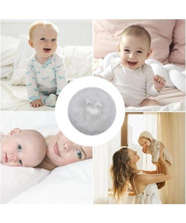 Body Powder Puff - Soft Round Body Cosmetic Powder Loose Puff with Ribbon Bow | Body Powder Applicator for Baby Adults | Dry Makeup Tool for Applying Powders White - Buy Online on GoSupps.com
