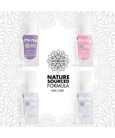 Set of 4 Nail Care Kit 4 Bottles Set x 11 ml Vegan Cruelty Free Natural Formula - Buy Online on GoSupps.com