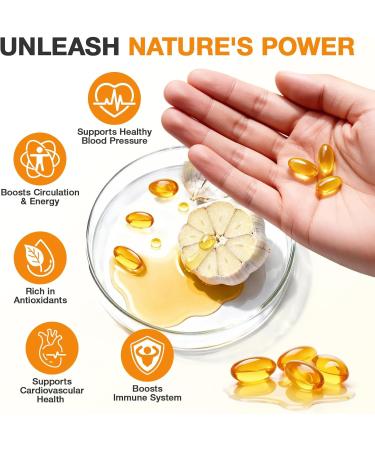 WACHRAY Aged Garlic Extract 300 Capsules - 10000mg High Potency Odorless Garlic Supplement for Heart Health Immune Support & Antioxidant Benefits Non-GMO Gluten-Free - Buy Online on GoSupps.com