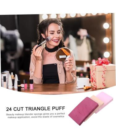 Angoily Sets Triangle Puff Blenders Beauty Wedge Makeup Cosmetic Tool Makeup Wedge Foundation Wedges Makeup Cosmetic Wedge Sponge Dry Puff - Buy Online on GoSupps.com