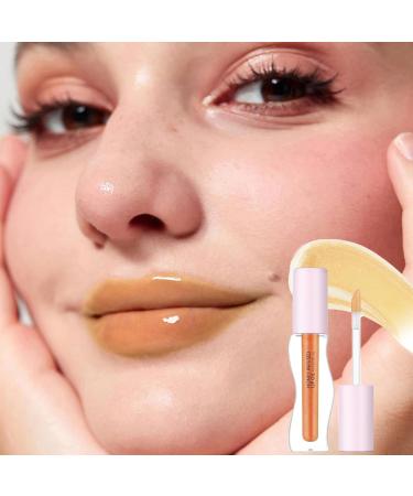  JINGLING JINGLING Moisturizing Lip Oil 8ml Lightweight Long-Lasting | Smoothing Lip Care Oil for Plump Lips - for Travel Business Trip Home Outdoors School Girlfriend Wife Friend - Buy Online on GoSupps.com