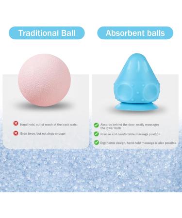 Trigger Point Dr cker & Fascia Ball | Suction Cup Massage Ball for Muscle Pain Relief in Shoulders Neck Arms Back & Legs - Buy Online on GoSupps.com