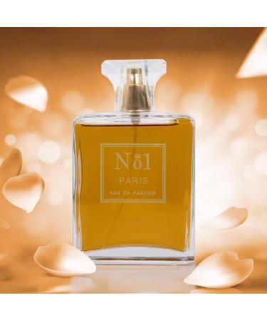NovoGlow No.1 Paris for Women - 3.4 Fl Oz Eau De Parfum Spray - Long Lasting Floral Citrusy & Powdery Scent Smell Fresh & Feminine All Day Includes Carrying Pouch Gift for Women for All Occasions - Buy Online on GoSupps.com