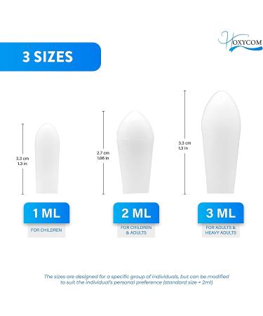 French-Made Reusable Suppository Molds Kit - 3 Sizes (1ml 2ml 3ml) - 4 Trays Multi - Buy Online on GoSupps.com