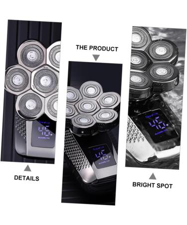 FOMIYES Waterproof Electric Shaver & Beard Trimmer Set - 7 Head Personal Care with Digital Display | International Shipping Available - Buy Online on GoSupps.com