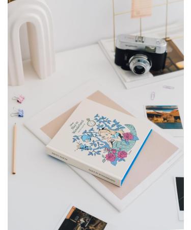 Disney Alice in Wonderland Self-Adhesive Photo Album | 6.3 x 6.3 inches | 12 Double Sided Pages | Hardcover | Alice in Wonderland & Disney Gifts - Buy Online on GoSupps.com