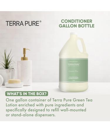 Terra Pure Green Tea Hotel Conditioner - 1 Gallon Refill for Hospitality & Vacation Rentals - Buy Online on GoSupps.com