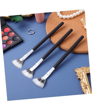 NOLITOY 3pcs Lash Fan Brushes - Eyebrow & Mascara Brushes for Flawless Eye Makeup | International Shipping Available - Buy Online on GoSupps.com