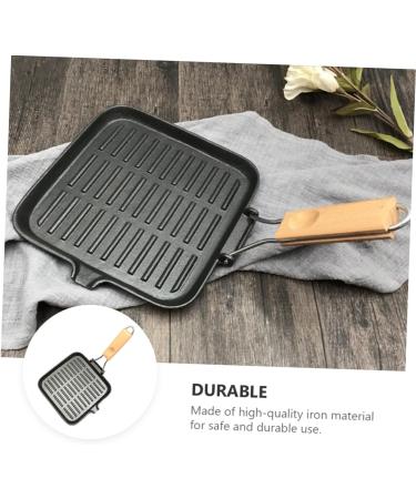 HOMSFOU Frying Pan Portable Cooker Outdoor Griddle Stainless Steel Roasting Pan Non Stick Omelette Pan Mini Tamagoyaki Egg Pan Non-Stick Cookware Camping Non-Stick Pan Outdoor Cooking Pot - Buy Online on GoSupps.com