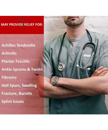 Doc Miller Ankle Brace for Women & Men - Sprained Ankle Support, Best Braces for Sprain Recovery and Foot Pain Relief - Blue, X-Large - Buy Online on GoSupps.com