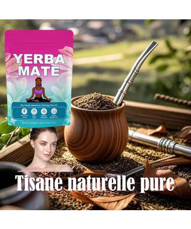 Th Yerba Mate - Favorise La Digestion Booste L' nergie Et Soulage La Fatigue Infusion Naturelle(1PC) - Buy Online on GoSupps.com