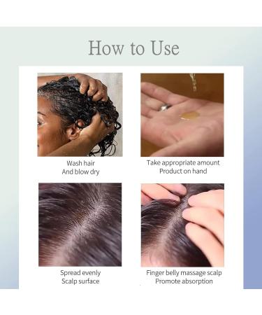 West&Month Allurium Hair Growth Serum for Black Women - Anti Hair Loss, Nourish & Repair - Fast Natural Growth - 3pcs - Buy Online on GoSupps.com