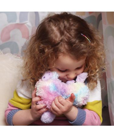 Curlimals Bo Cute Rainbow Bunny Interactive Rabbit Teddy Bear Toy for Kids - Touch Responsive, Talking, Noisy, Cuddly Sensory Toy that Curls into a Ball - Buy Online on GoSupps.com