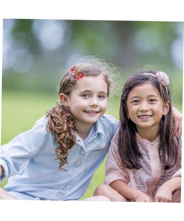 Beavorty 3 Pairs girls hair clips mini hair clips hair clips colorful toddler barrettes colorful hair clips barrettes for girls decor tiny hair clips issue card fabric dense child - Buy Online on GoSupps.com