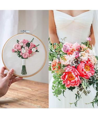 Similane Bamboo Embroidery Hoops - 5 to 10 inch Cross Stitch Hoop Rings (5 pcs) - Buy Online on GoSupps.com
