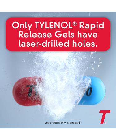 Benadryl Ultratabs Antihistamine Allergy Relief Tablets & Tylenol Extra Strength Pain Reliever Rapid Release Gels Bundle - 100ct Each - Buy Online on GoSupps.com