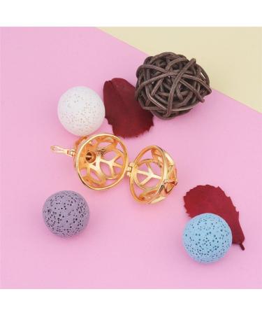 INFUSEU Peace and Love Sign Essential Oils Diffuser Necklace | Aromatherapy Lava Rock Stone Jewelry for Women - Shop Now - Buy Online on GoSupps.com
