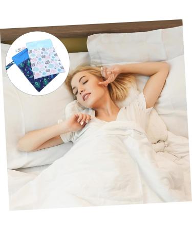 Buy Minkissy Women s Double Zip Storage Bag - Portable Menstruation Pad Organizer for Travel - 2 Piece Set 35x23cm - Buy Online on GoSupps.com