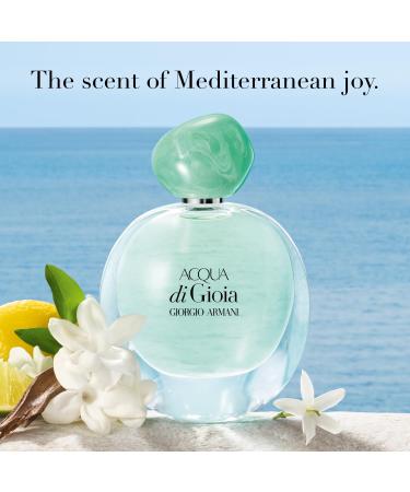 Armani Beauty - Acqua di Gioia - Eau de Parfum - Floral Fruity Fragance for Women - Primofiore Lemon Water Jasmin Cedarwood Notes 0.3 Fl Oz (Pack of 1) - Buy Online on GoSupps.com