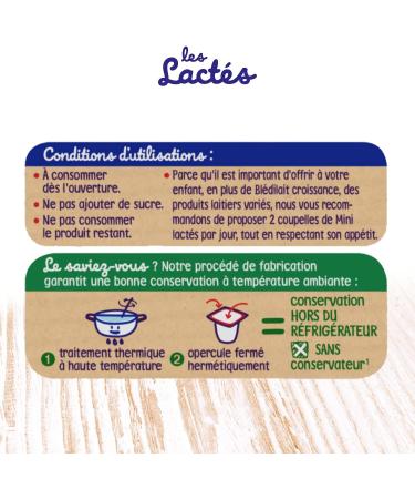 Bl dina Mini Milky for Baby From 6 Months Nature No Added Sugars 8x(6x55 g) - Buy Online on GoSupps.com