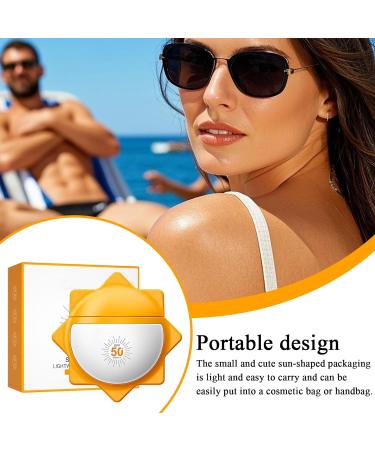 Sunscreen Lotion SPF Sunscreen | Broad SPF50+ Facial Sunscreen | 1.41 oz Daily UV Protection Non-Greasy Sunscreen for Dry Skin Combination Oils - Buy Online on GoSupps.com