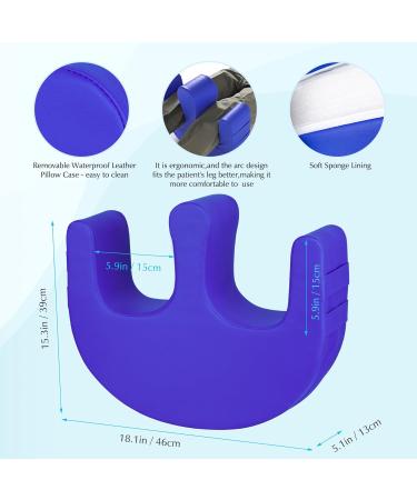 Tuuthwt U-Shaped Cushion - Patient Turn Device for Bedbound Care | Anti-Decubitus Flannel & PU Leather Support for Paralyzed Seniors - Buy Online on GoSupps.com
