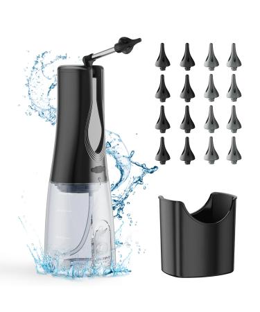 Kid - Friendly Ear Wax Removal Kit: BANKKY Water - Powered Irrigator with 16 Tips for Adults & Children at Home