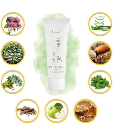 FLP Forever Living Sonya Refining Gel Mask Hydrating Face Mask beauty masks Nourishes skin while you sleep with Aloe Vera & Hyaluronic Acid for Night Time Repair Recovery - Buy Online on GoSupps.com