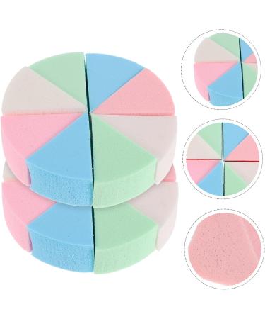 FRCOLOR 8 Sets Triangular Sponge Touch Mixer Mini Makeup Applicators Portable Mixer Mini Blender Body Tool Powder Puff Face Pads Latex Sponge Puff Emulsion Dry Touch - Buy Online on GoSupps.com