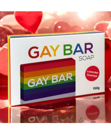  MIJOMA MIJOMA Fun Soap Approx 150g - Fun Soap with Intense Scent - Perfect for Care Bathroom and Parties (Lavender (Gay Bar)) - Buy Online on GoSupps.com