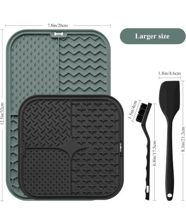 Buy Coomazy Large Dog Lick Mat with Spatula & Brush Perfect for Bathing & Coat Care | International Shipping Available - Buy Online on GoSupps.com