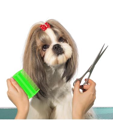 Flea Comb 3 Pcs Flea Comb for Cats Fine Teeth Flea Comb for Dogs Multifunctional Dog Comb with Long Short Handle Dog Flea Comb for Grooming Float Hair Tangles Knots Marks Removal Tool - Buy Online on GoSupps.com