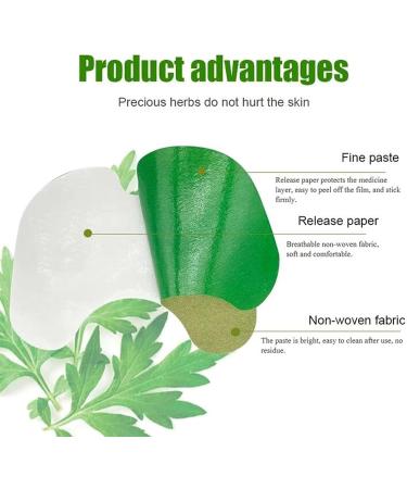Pain Relief Patch 60pcs | Self-Heating Natural Wormwood Adhesive for Neck Knee Muscle & Joint Relief - Buy Online on GoSupps.com