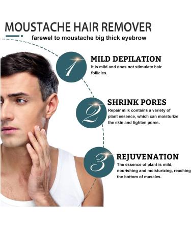 2023 Masque d' pilation biologique pour le corps Cr me d pilatoire indolore et apaisante pour hommes Cr me permanente pour l' pilation de la barbe Convient aux jambes du visage - Buy Online on GoSupps.com