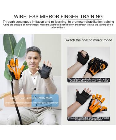 Hand Rehabilitation Robot Gloves 5 trachea independent control 4-pump power 3-modes Stroke Hemiplegia Hand Splint Finger Orthosis Can Be Trained Independently(Size:S size Color:left hand) S size left hand - Buy Online on GoSupps.com