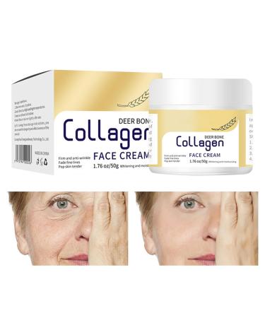 Hydrating Face Moisturizer - Wrinkles Cream Collagenn Repair Cream Cream Lotion For Glow Boosting | Repairing And Nourishing Facial Skin Care For Women With Dry Or Sensitive Skin