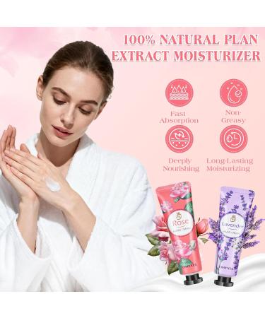 Bulk Gifts Bulk Lip Balm and Hand Cream Set with Organza Bag Valentines Day Gifts for Her Thank You Gift for Coworkers Baby Shower Wedding Gift for Guests Bridal Wedding Favors for Guests 4+4 pack - Buy Online on GoSupps.com