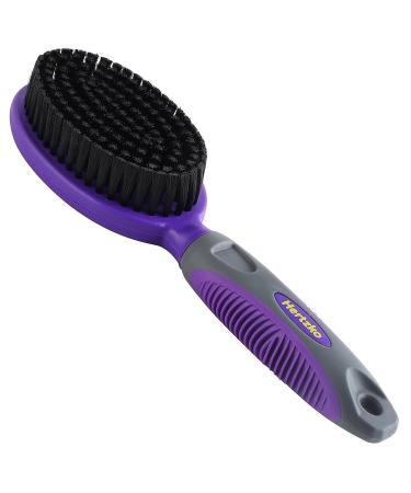 Hertzko Double Sided Combo Pins and Bristle Brush - Ideal for Dogs and Cats with Long or Short Hair - Removes Loose Hair and Tangles Effectively - Single Sided - Buy Online on GoSupps.com