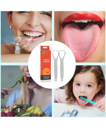 Portable Stainless Steel Tongue Scraper & Cleaner - Effective Tongue Cleaning Brush by Cemeli - Buy Online on GoSupps.com