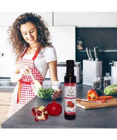  PERGAMO Natural Flavor Permium Original Pomegranate Syrup 340 Gr. 2 pieces | No Additives Without Sugar | 100% Vegan and Natural Pomegranate Syrup | 100% Handmade Pomegranate Syrup (Pack of 2) - Buy Online on GoSupps.com