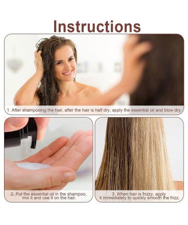 Shine Studio Anti Frizz Hair Serum - Morocco Silk Bright Hair Care (2pcs) - Buy Online on GoSupps.com