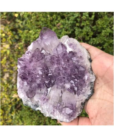 Amethyst 0.45kg Large Natural Amethyst Crystal Cluster Quartz Stone ZJGIDTEM - Buy Online on GoSupps.com
