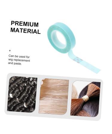 Beatifufu 4 Rolls Wig Double Sided Tape Blue Scrunchies Hair Wigs Tape Front Lace Wigs Tape for Hair Extension Hair Extension Tape Lace Front Wig Tape Blue Wigs Supplies Real Person Glue - Buy Online on GoSupps.com