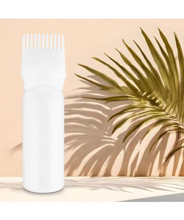 Root Comb Applicator Bottle Brush 6oz - Hair Dye & Color Scalp Treatment Tool (White) - Buy Online on GoSupps.com